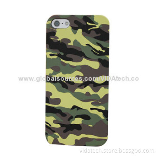 Camouflage Rubber Oil Print/Water-transfer Printed PC Case for iPhone 6/6S, Manufacturer